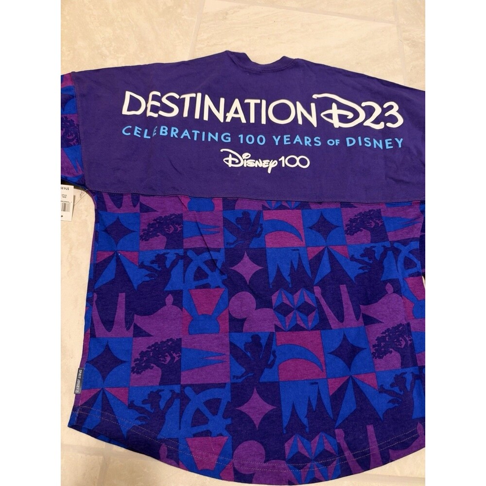 NEW DISNEY 100 IMAGINEERING MICKEYS OF GLENDALE DESTINATION D23 XS SPIRIT JERSEY
